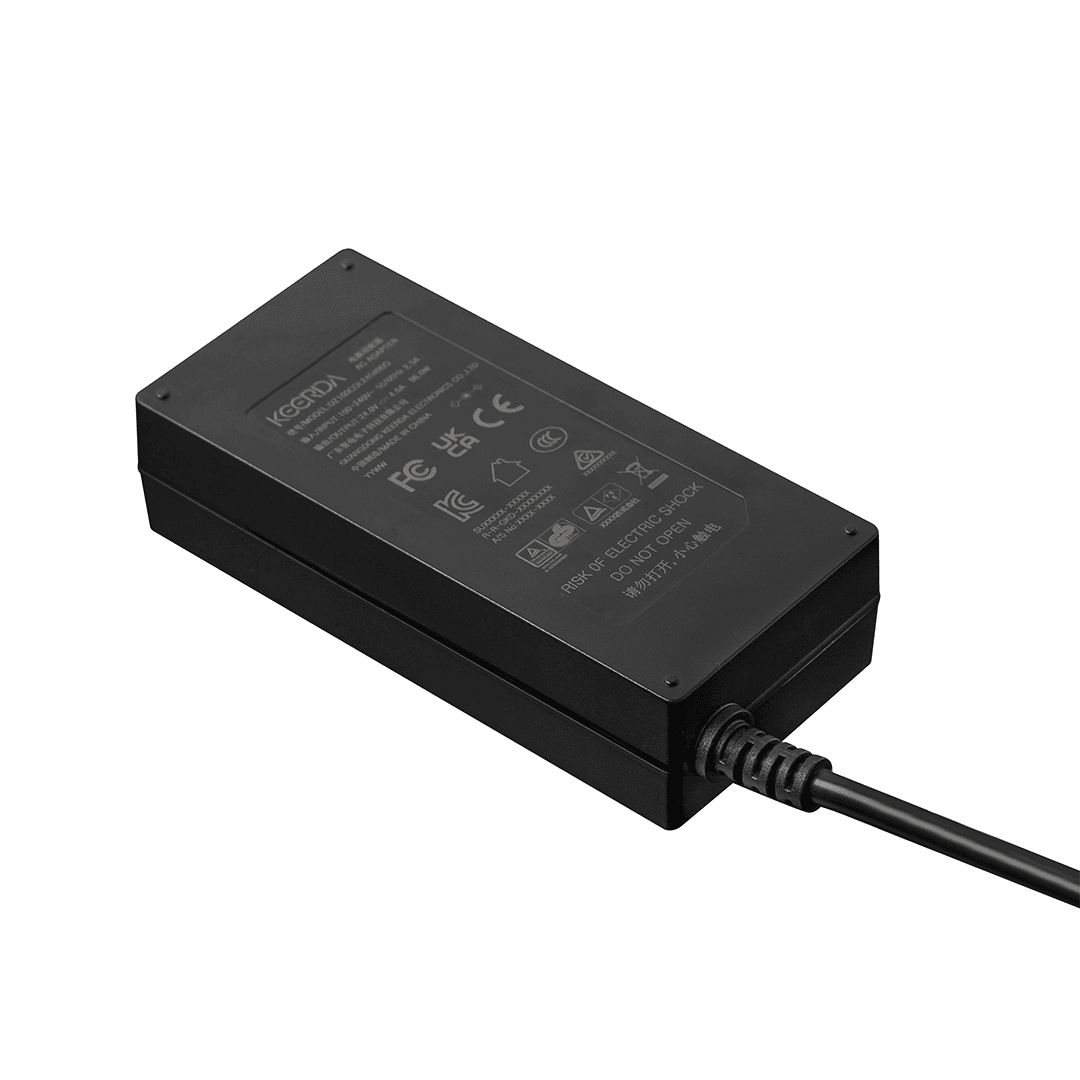 YN100W 100W Desktop Power Adapter, Wide Input 9-58V/8A High Current Industrial Grade Adapter