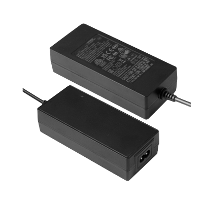 YN72W Bộ đổi nguồn dạng để bàn 72W, điện áp rộng 9-48V DC, đầu nối DC tùy chọn, chứng nhận phích cắm đa quốc gia.