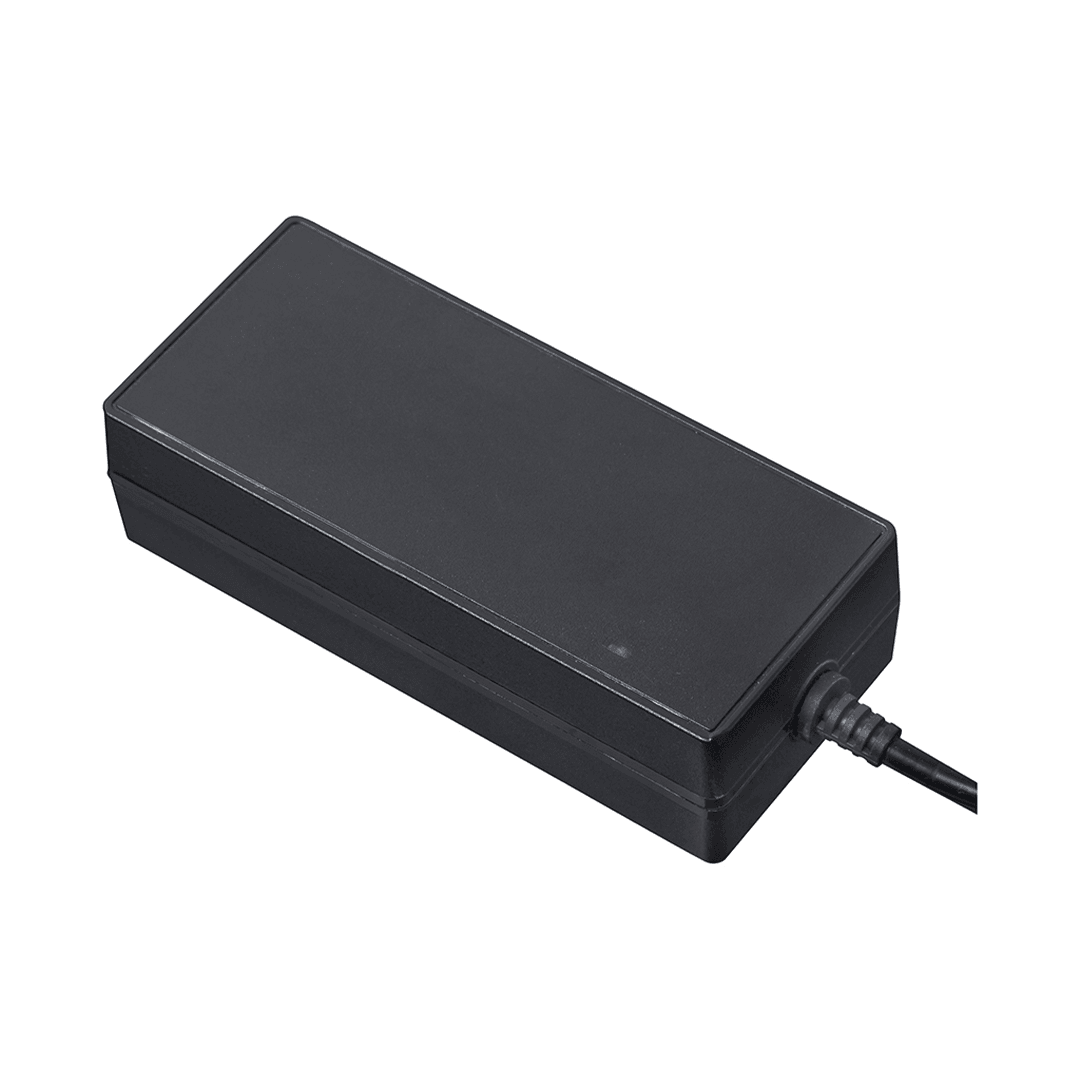 YN72W 72W Desktop Power Adapter, Wide Input Voltage 9-48V DC, Optional DC Connectors, Multi-Country Plug Certifications